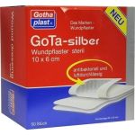 GoTa-silber Wundpflaster steril 10x6cm, 50 ST