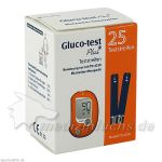 Gluco-test Plus Blutzuckerteststreifen, 25 ST