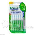 GUM TRAV-LER grün Tanne 1.1mm Interdental+6 Kappen, 6 ST