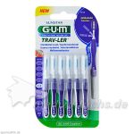 GUM TRAV-LER lila Kerze 1.2mm Interdental+6 Kappen, 6 ST