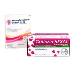Heuschnupfenmittel DHU Tabletten - Cetirizin HEXAL (1 stk)
