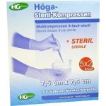 HOEGA STERIL 8FA 7.5X7.5, 5X2 ST