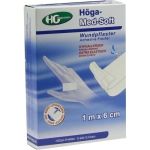 HOEGA MED SOFT WUNDPFLASTER 6CMX1M, 1 ST