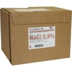 ISOTONISCHE KOCHSALZ 0.9% PE-Flasche, 10X500 ML