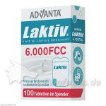 LAKTIV ADVANTA Laktasetabletten 6000 FCC 7g, 100 ST