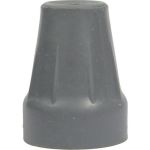 Krückenkapsel18/19mm grau m.Stahleinl.f.Unterarmst, 1 ST