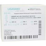 LIGASANO weiß Zehenschlauch unsteril 6x3.5x0.5cm, 12 ST