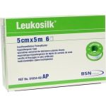 LEUKOSILK 5MX5CM, 6 ST