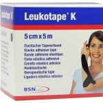Leukotape K 5cm schwarz, 1 ST