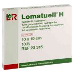 Lomatuell H Salbentüll 10x10 cm st.23315 (10 stk)