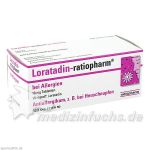 LORATADIN ratiopharm b.Allergien Tabletten, 100 ST