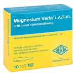 Magnesium Verla intravenös /i.m. Injektionslösung (10X10 ml)