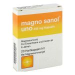 Magno Sanol uno 245 mg Hartkapseln (20 stk)