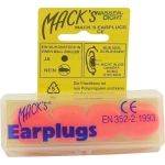 MACKS Earpluggs Hot orange, 2X2 ST 