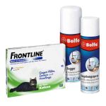 Anti-Floh Set für Katzen Frontline Spot on K veterinär Lösung (1 stk)