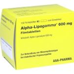 ALPHA LIPOGAMMA 600 mg Filmtabletten, 100 ST