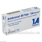 Ambroxol 30 Tab-1A Pharma, 20 ST