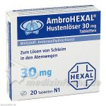 AmbroHEXAL Hustenlöser 30mg Tabletten, 20 ST