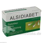ALSIDIABET Diabetiker Mikro-Durchblutung, 60 ST