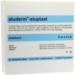 Aluderm Aluplast Wundverb Pflast elast 5mx4cm, 1 ST