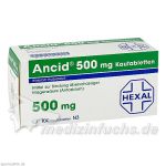 Ancid 500mg, 100 ST