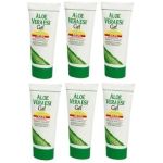 Aloe-Vera-Gel 99.9% + Vit.E + Teebaumöl Grosspckg., 6X100 ML