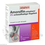 Amorolfin-ratiopharm 5% wirkstoffh. Nagellack, 3 ML