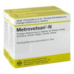 Metrovetsan N veterinär  Injektionslösung (2X10X5 ml)