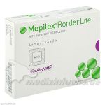 MEPILEX BORDER LITE 4x5cm STERIL, 10 ST 