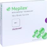 MEPILEX 10x10 cm Schaumverband, 5 ST