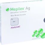 MEPILEX Ag Schaumverband 10x10 cm steril, 5 ST