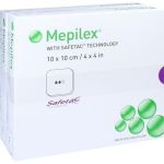 MEPILEX 10x10 cm Schaumverband, 10 ST