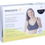 Medela Schwangerschafts- und Still BH L schwarz, 1 ST 