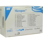 MICROPORE WEI 9.10MX2.50CM, 12 ST