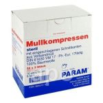 Mullkompressen 10x10 cm 8-fach steril (25X2 stk)