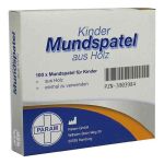 Mundspatel Holz für Kinder (100 stk)