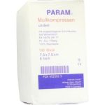 Mullkompressen 7,5x7,5 cm 8-fach unsteril (100 stk)