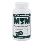 Msm 500 mg Methylsulfonylmethan Kapseln (250 stk)