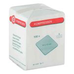 Mullkompressen 10x10cm 8-fach unsteril (100 stk)