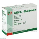 Mullbinde Geka 4cmx4m lose, 20 ST