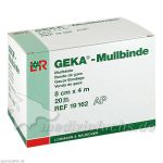 Mullbinde Geka 8cmx4m lose, 20 ST