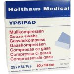 MULLKO STE YPSIPAD 10X10CM, 25X2 ST