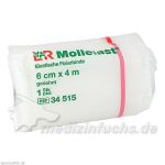 MOLLELAST 6CMx4m WEISS 14411, 1 ST 