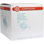 MULLKOMPRESSEN 10x10CM 12F STERIL, 60 ST