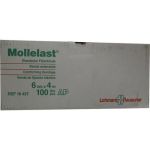 MOLLELAST 6CMx4m WEISS 19427 LOSE FALTSCHACHTEL, 100 ST 