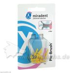 Miradent Pic-Brush Ersatzbürsten x-fein gelb 12, 12 ST