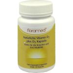 Natürliche Vitamin D2 plus D3 Kapseln, 60 ST 