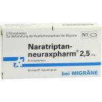 NARATRIPTAN-NEURAXPHARM 2.5mg, 2 ST
