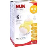 NUK First Choice Einmal-Trinksauger TPE 0-6 Mon./S, 10 ST