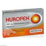 Nurofen 200mg Schmelztabletten Lemon, 12 ST 